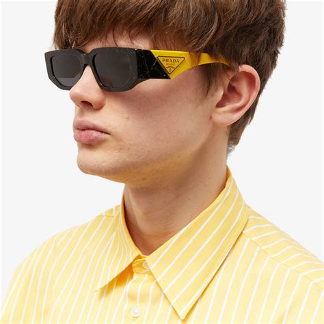 prada sunglasses with yellow lenses|Prada sunglasses men's.